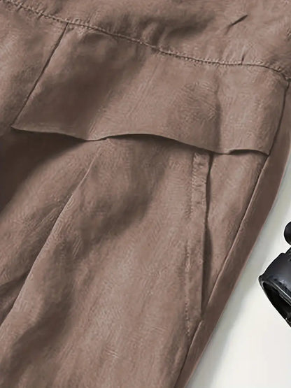 Linen Wide Leg Pant
